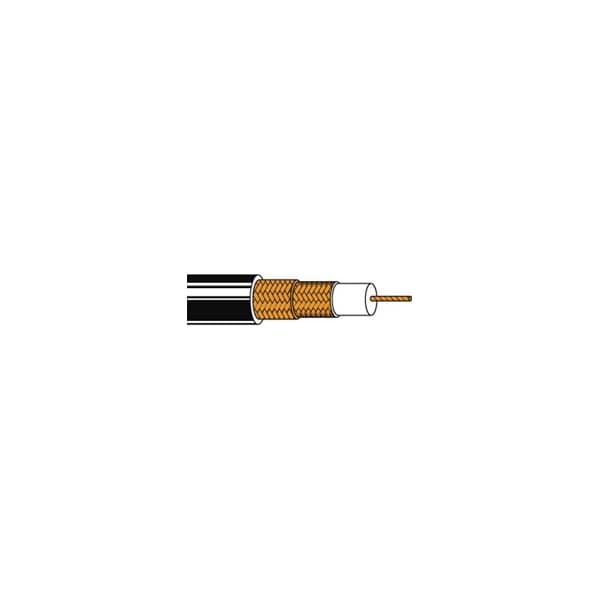 Belden RG6 19AWG STR BC HDPE 98%, TNC BRD SHD PVC JKT CMR, 1000FT 1694F B591000 - main